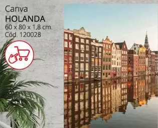 Oferta de Holanda Canva en Conforama