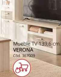 Oferta de Verona - Mueble TV 139,6 cm. en Conforama