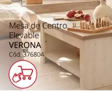 Oferta de Verona - Versona Mesa De Centro Elevable en Conforama