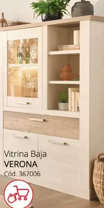 Oferta de Vitrina - Vitrina Baja en Conforama