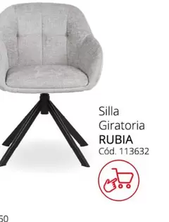 Oferta de Rubia - Silla Giratoria en Conforama