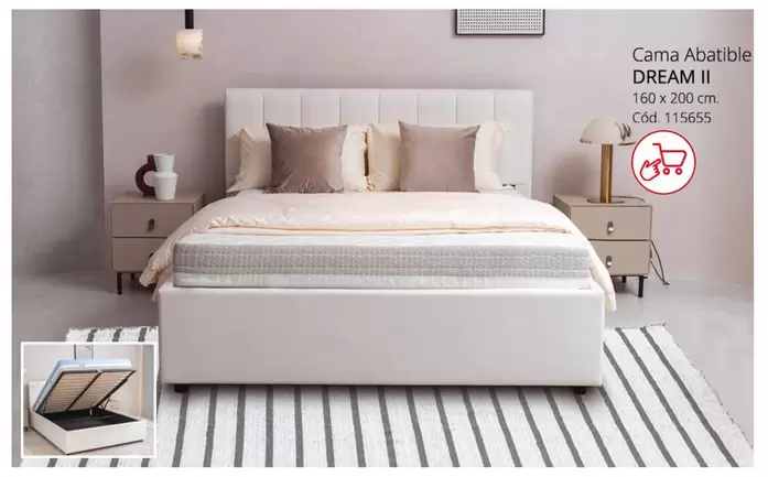 Oferta de Dream - Cama Abatible en Conforama