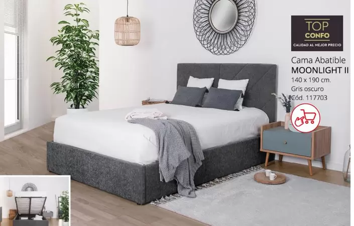 Oferta de Cama Abatible Moonlight II en Conforama