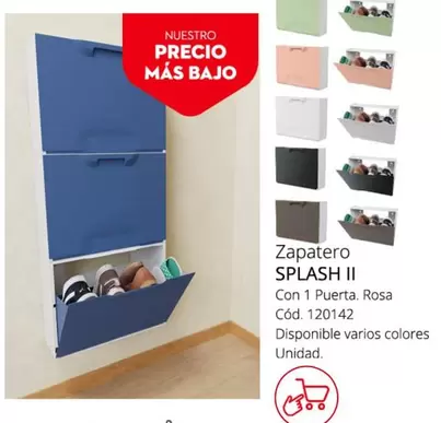 Oferta de Splash - Zapatero  Ii en Conforama