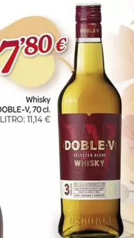 Oferta de Doble-V - Whisky por 7,8€ en Alsara Supermercados