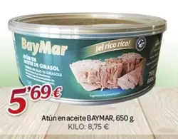 Oferta de Baymar - Atún En Aceite por 5,69€ en Alsara Supermercados