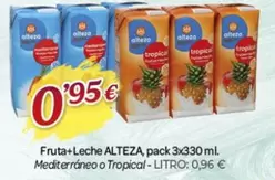 Oferta de Alteza - Fruta+leche por 0,95€ en Alsara Supermercados