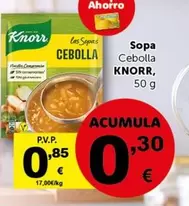 Oferta de Knorr - Sopa por 0,85€ en Masymas