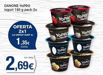 Oferta de Danone -  Yopro iogurt por 2,69€ en Keisy