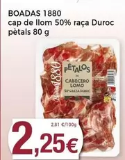 Oferta de Boadas - 1880 Cap De Llom 50% Raça Duroc por 2,25€ en Keisy