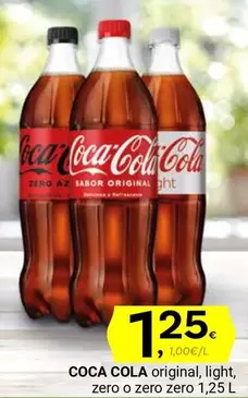 Oferta de Coca-Cola - Original, Light, Zero O Zero por 1,25€ en Supermercados Dani