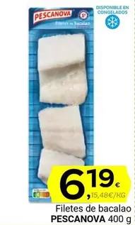 Oferta de Pescanova - Filetes De Bacalao por 6,19€ en Supermercados Dani