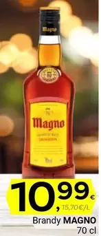 Oferta de Magno - Brandy por 10,99€ en Supermercados Dani