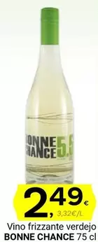 Oferta de Bonne Chance - Vino Frizzante Verdejo por 2,49€ en Supermercados Dani