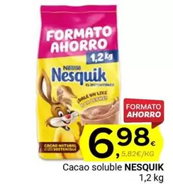 Oferta de Nesquik - Cacao Soluble por 6,98€ en Supermercados Dani