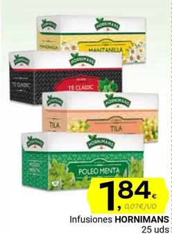 Oferta de Hornimans - Infusiones por 1,84€ en Supermercados Dani