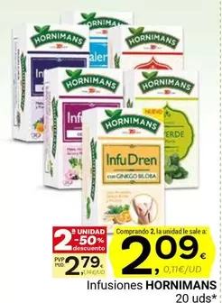 Oferta de Hornimans - Infusiones por 2,79€ en Supermercados Dani