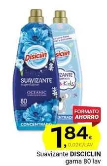 Oferta de Disiclin - Suavizante Gama por 1,84€ en Supermercados Dani