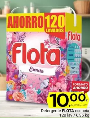 Oferta de Flota - Detergente Esencia por 10€ en Supermercados Dani