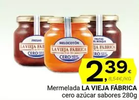 Oferta de La Vieja Fábrica - Mermelada por 2,39€ en Supermercados Dani