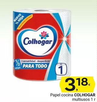 Oferta de Colhogar - Papel Cocina Multiusos por 3,18€ en Supermercados Dani