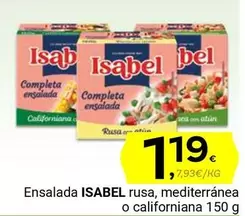 Oferta de Isabel - Ensalada Rusa, Mediterránea O Californiana por 1,19€ en Supermercados Dani