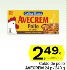 Oferta de Gallina Blanca - Caldo De Pollo por 2,49€ en Supermercados Dani