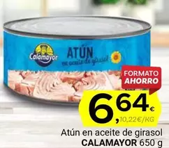 Oferta de Calamayor - Atun En Aceite De Girasol por 6,64€ en Supermercados Dani