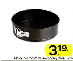 Oferta de Molde Desmontable Sweet Grey por 3,19€ en Supermercados Dani