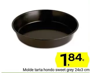 Oferta de Molde Tarta Hondo Sweet Grey por 1,84€ en Supermercados Dani