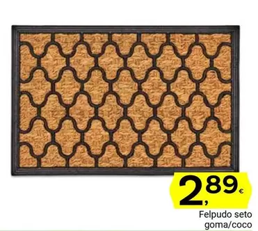 Oferta de Felpudo Seto Goma/Coco por 2,89€ en Supermercados Dani