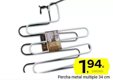 Oferta de Percha Metal Multiple por 1,94€ en Supermercados Dani