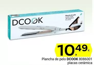 Oferta de Dcook - Plancha De Pelo  por 10,49€ en Supermercados Dani