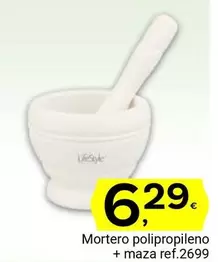 Oferta de Mortero Polipropileno + Maza por 6,29€ en Supermercados Dani