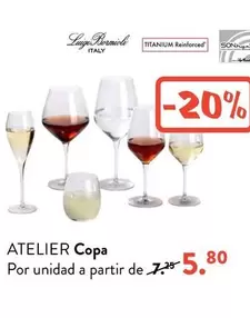 Oferta de Atelier Copa por 5,8€ en Casa