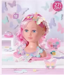 Oferta de Baby Born - Busto Para Peinar Y Maquillar Sister Styling Head Fairy  por 37,99€ en Müller