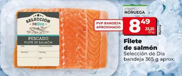 Oferta de Seleccion De Dia - Filete De Salmon por 8,49€ en Dia