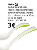 Oferta de Bebé - BORJA por 3€ en IKEA