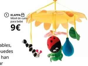 Oferta de Bebé - Klappa por 9€ en IKEA