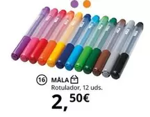 Oferta de Mala - Rotulador por 2,5€ en IKEA