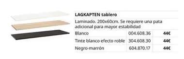 Oferta de Blanco - Tablero por 44€ en IKEA