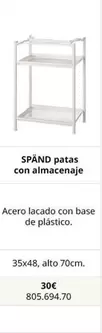 Oferta de Spand Patas Con Almacenaje por 30€ en IKEA