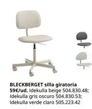 Oferta de Claro - Silla Giratoria por 59€ en IKEA