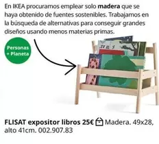 Oferta de Ikea - Expositor Libros por 25€ en IKEA