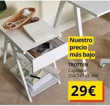 Oferta de Trotten Cajonera por 29€ en IKEA