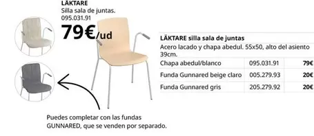 Oferta de Claro - Silla Sala De Juntas por 79€ en IKEA