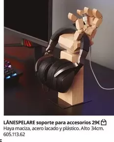 Oferta de Lanesepalare Soporte Para Accesorios por 29€ en IKEA