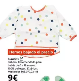 Oferta de Babero en IKEA