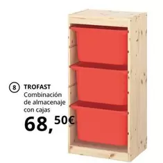 Oferta de Trofast - Combinacion De Almacenaje Con Cajas por 68,5€ en IKEA