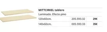 Oferta de Mittcirkel - Tablero por 29€ en IKEA